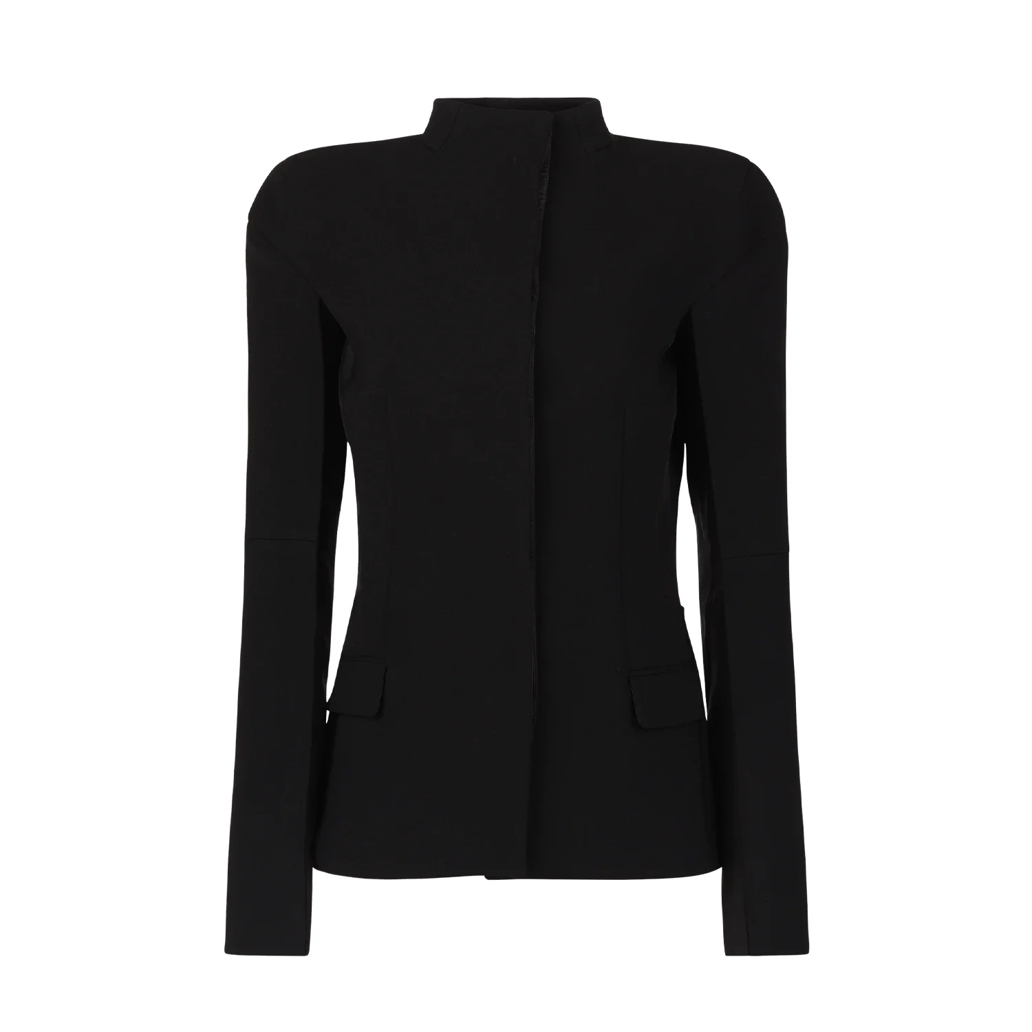 TAILORED CAP JACKET BLACK - 1