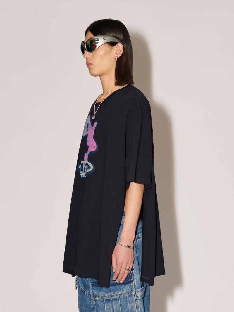 SIDE SPLITS GRAPHIC T-SHIRT - 7