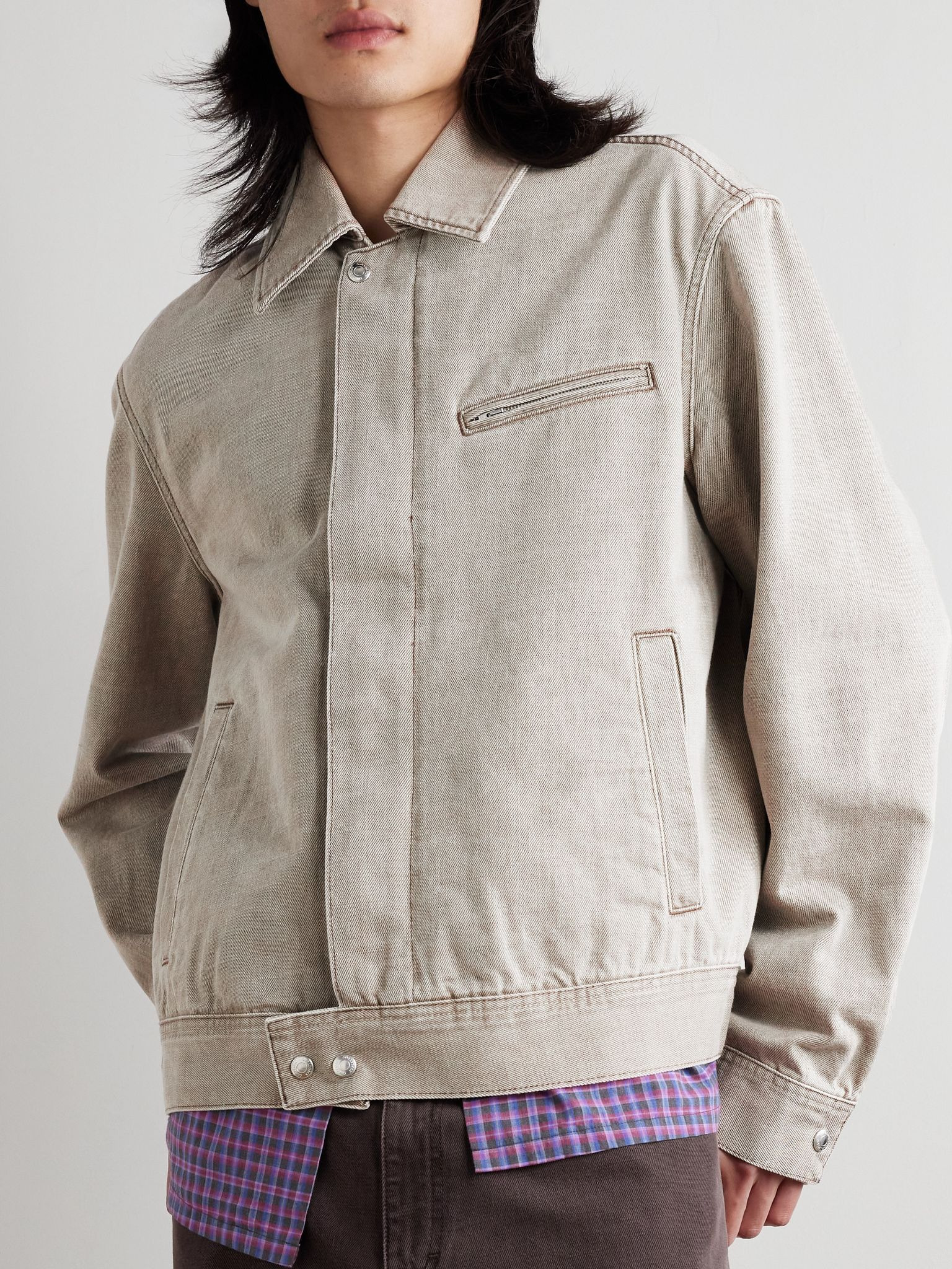 Miller Denim Jacket Gray - 3