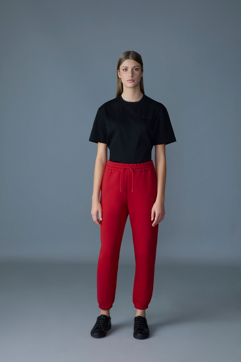 MACKAGE NEV-R Double-face jersey sweatpants outlook
