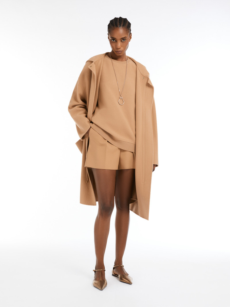 Max Mara HAVEN Oversized jersey sweatshirt outlook