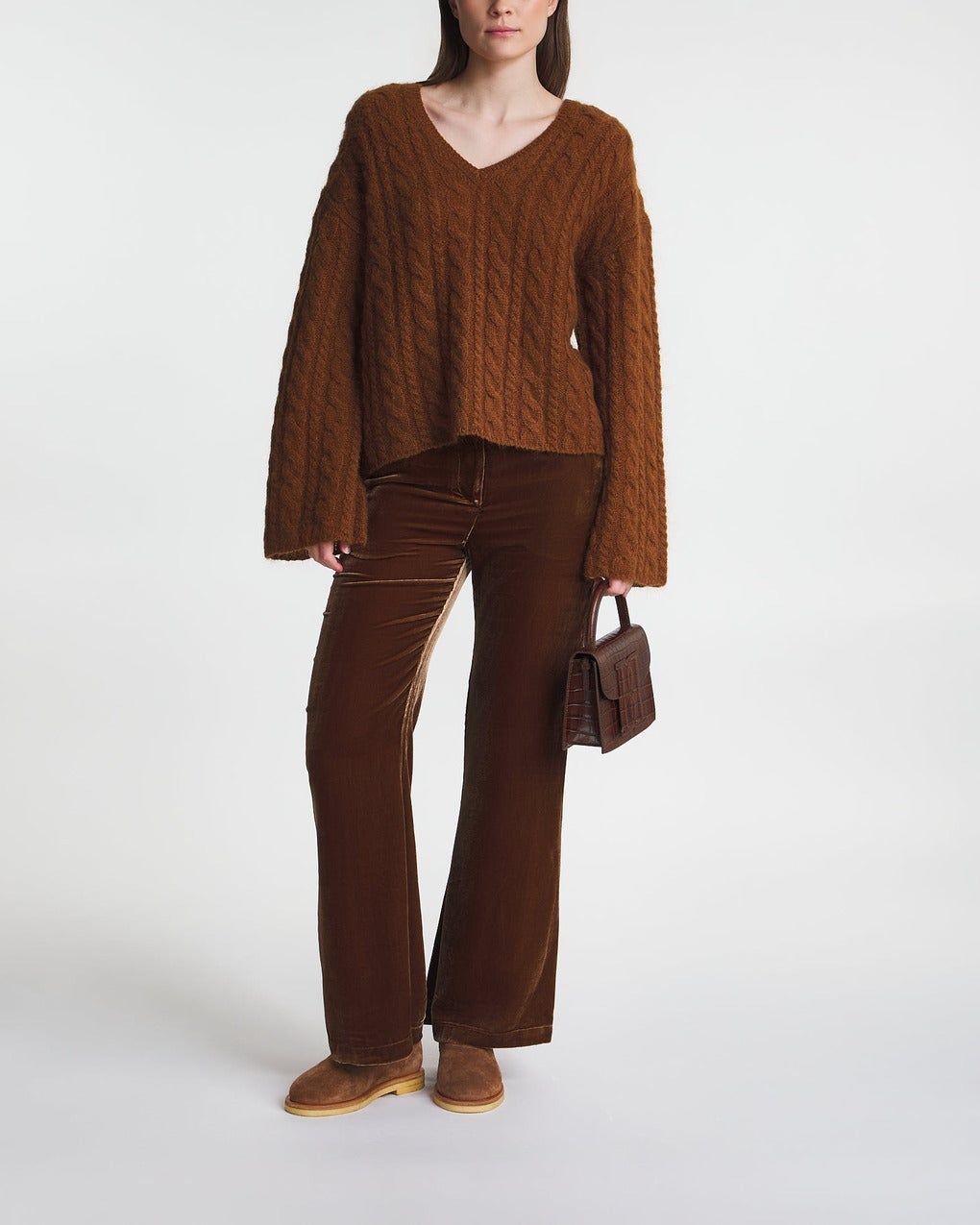 Trousers Amores Red/brown - 3