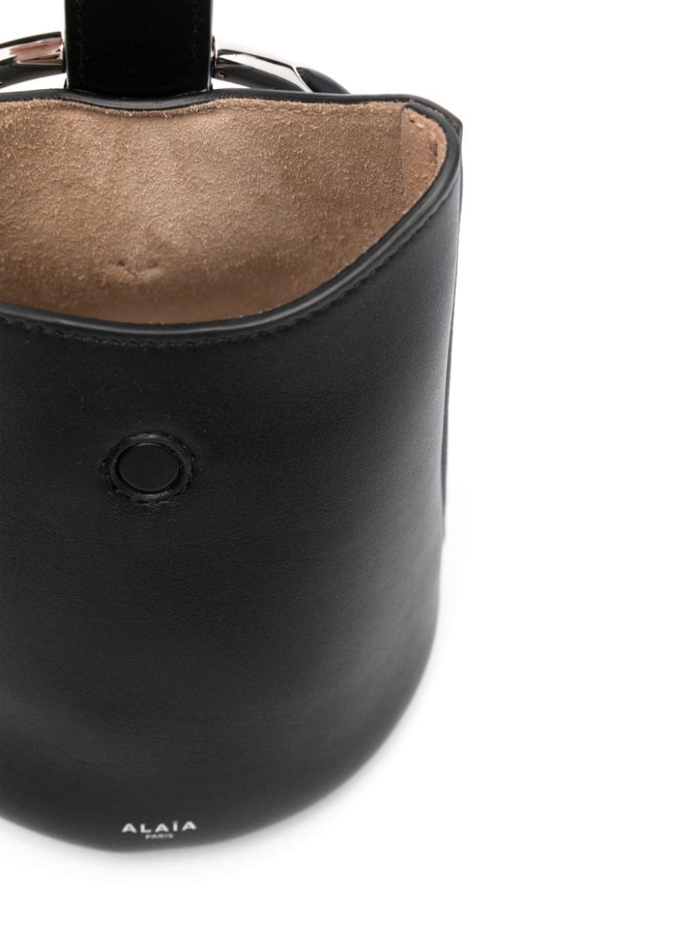 Alaïa Ring mini leather bucket bag | tessabit | REVERSIBLE