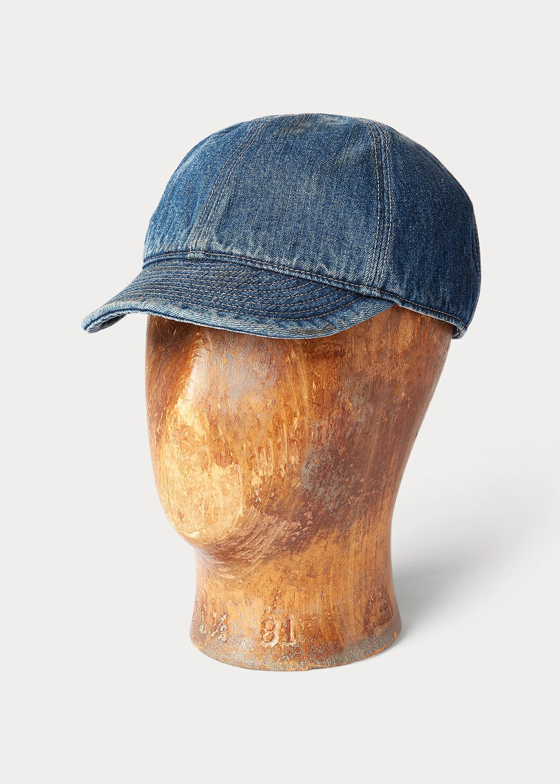 Indigo Denim Cap 1