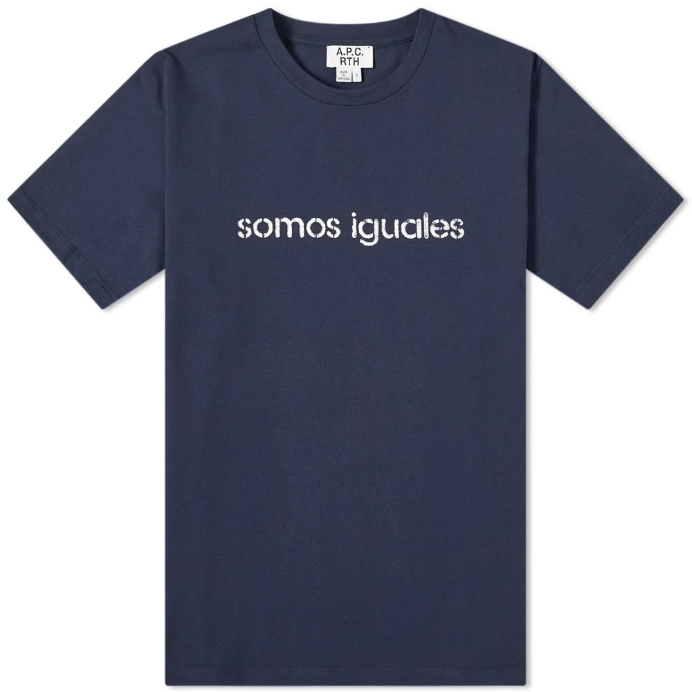 A.P.C x RTH Somos Iguales Tee - 1