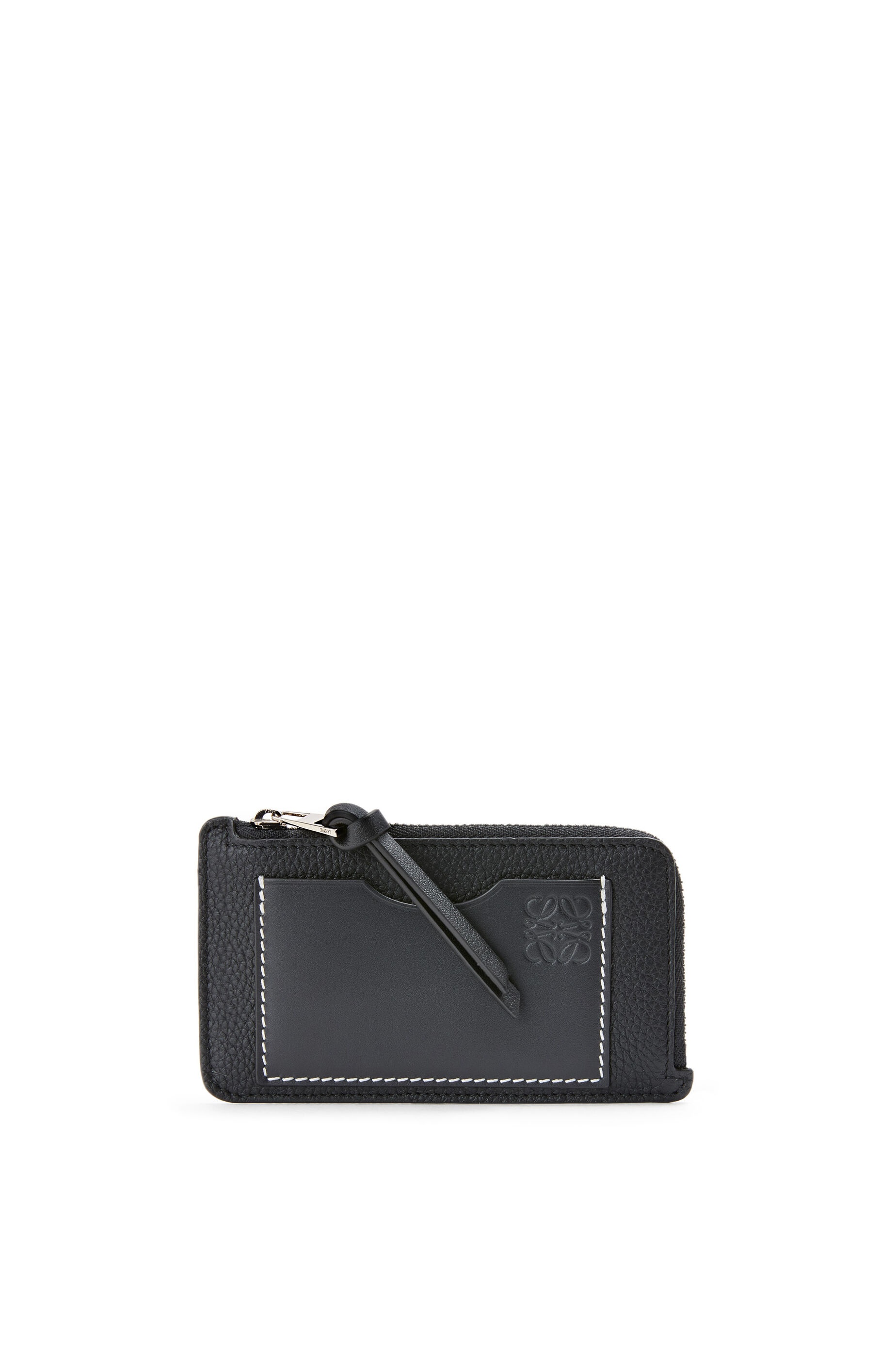 Coin cardholder in soft grained calfskin - 1