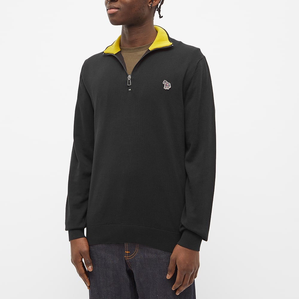 Paul Smith Zebra Zip Neck Sweat - 4