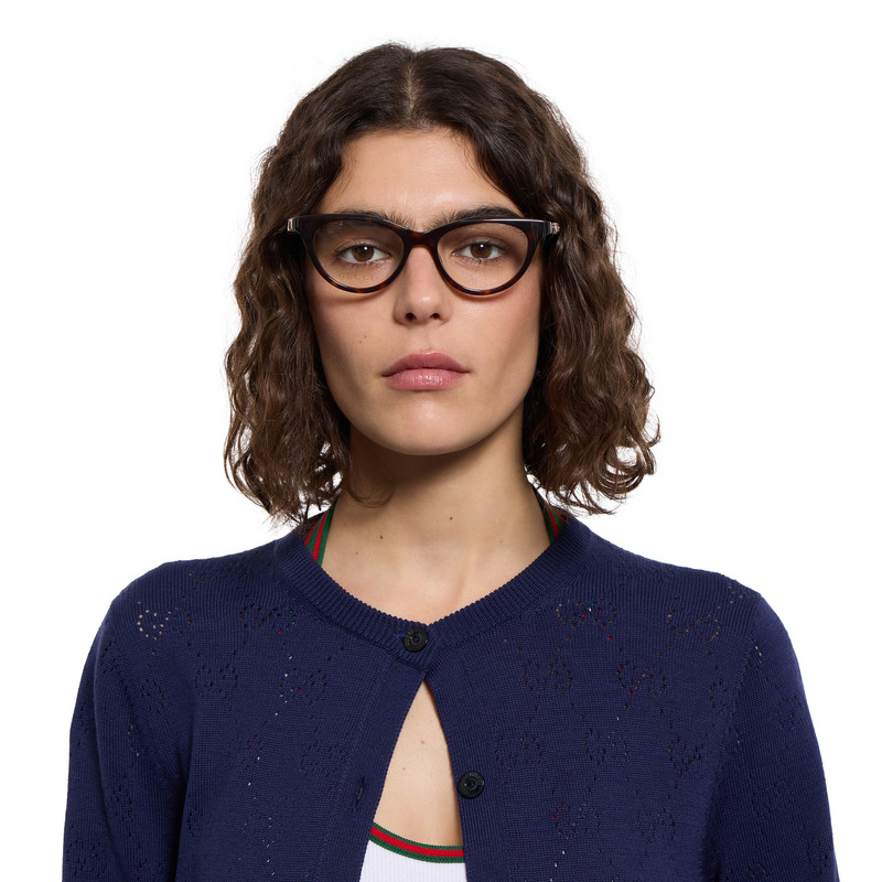 GG2034O Cat-eye optical frame 3