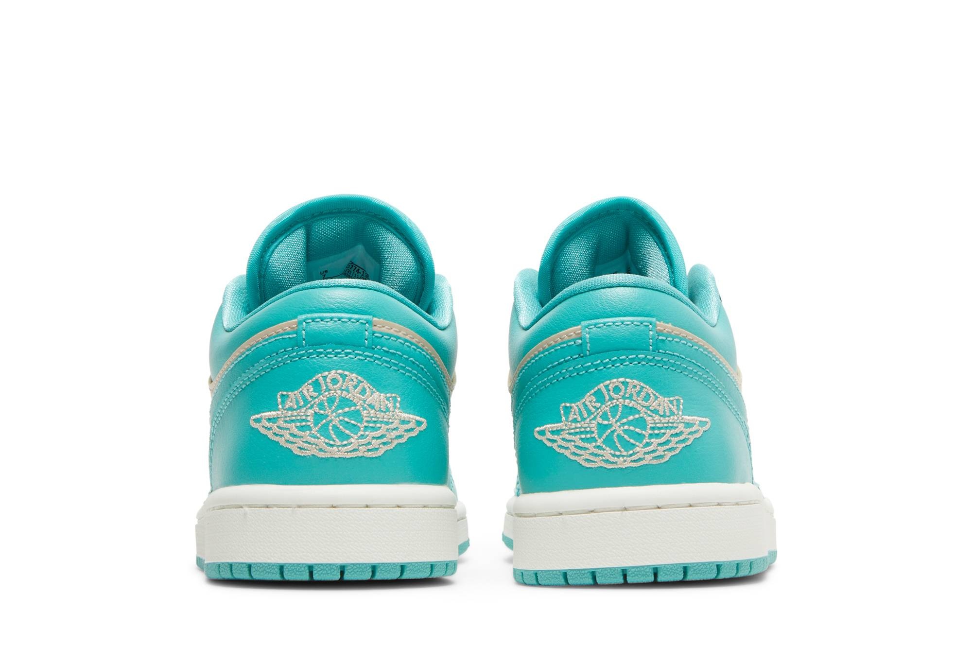 Wmns Air Jordan 1 Low 'Tropical Teal Sandy Beige' - 6