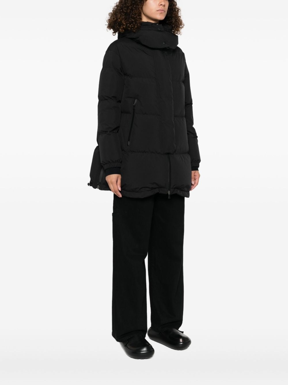 hooded puffer coat - 3