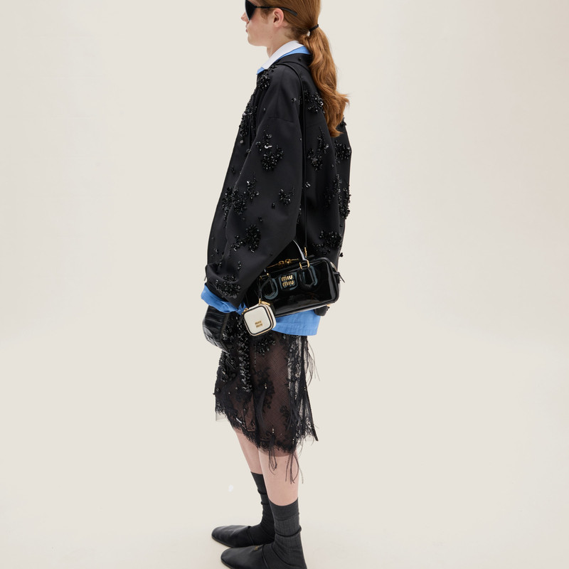 Miu Miu Arcadie 가죽 가방 outlook