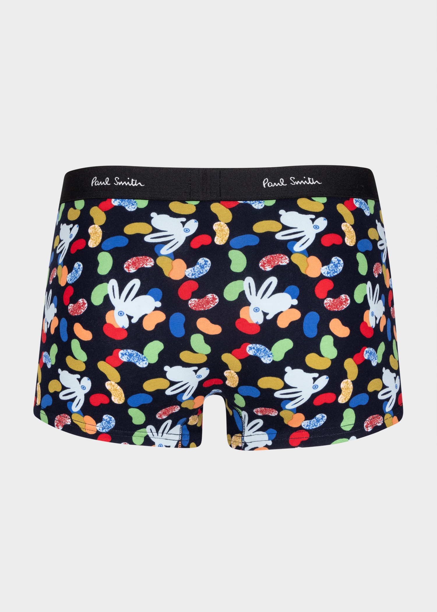 Navy 'Jellybean Bunny' Print Boxer Briefs - 2