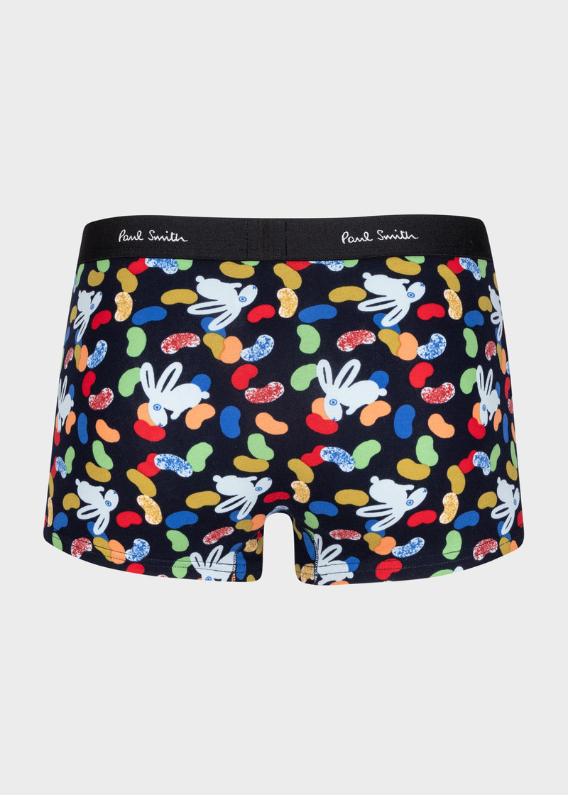 Paul Smith Navy 'Jellybean Bunny' Print Boxer Briefs outlook