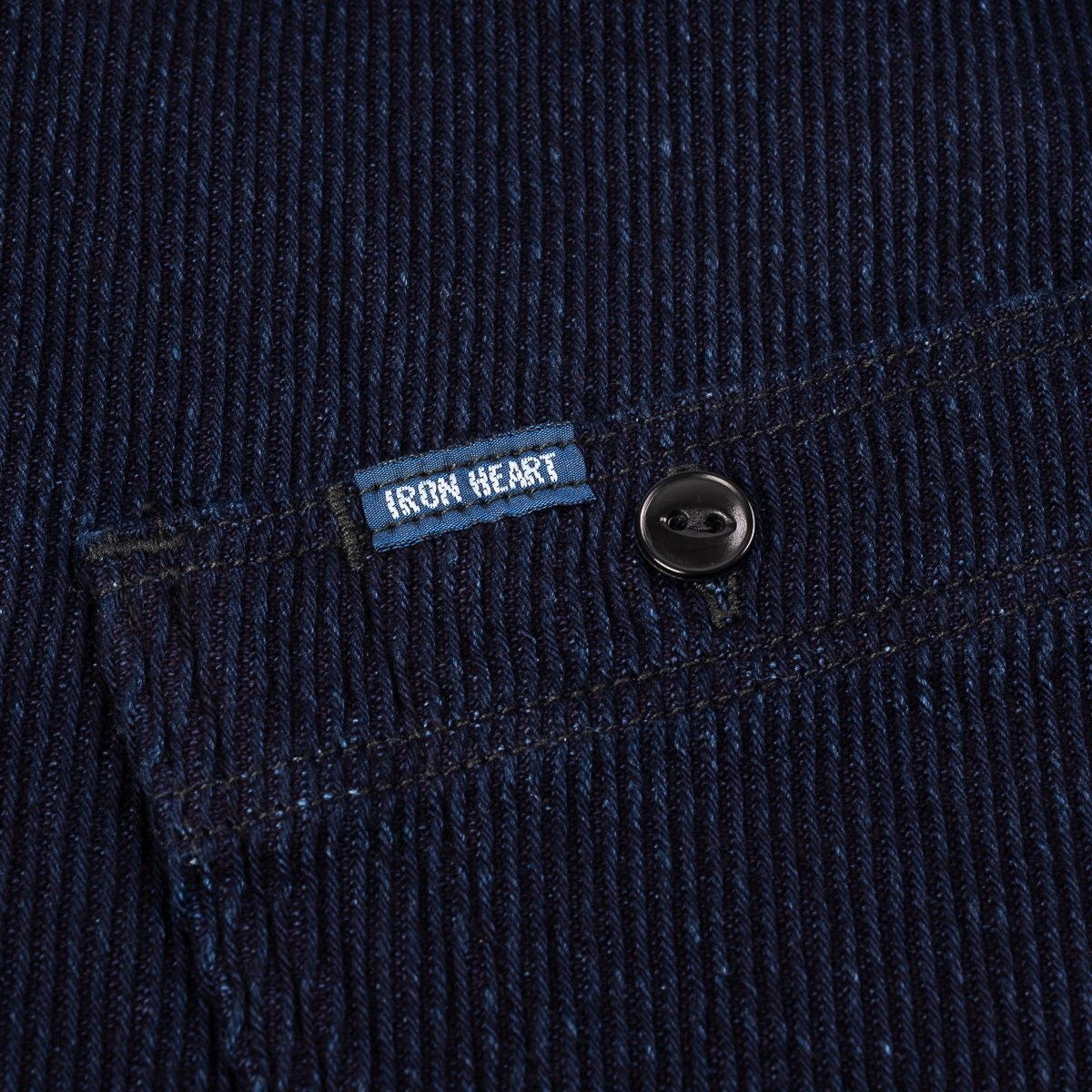 IHSH-288-IND 14oz Kersey Work Shirt Indigo - 7