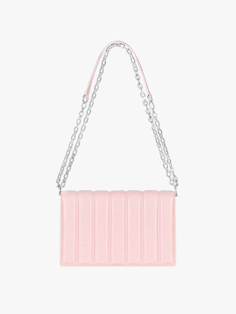 MEDIUM 4G BAG IN PADDED LEATHER WITH CHAIN 5