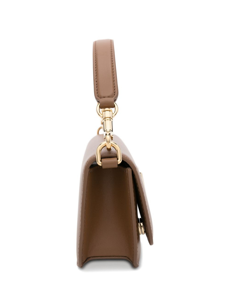 logo-plaque leather cross body bag 4