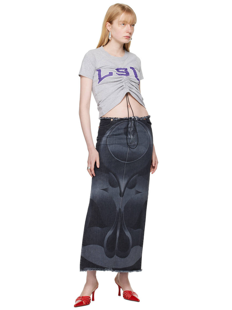 CONNER IVES Gray Cinch T-Shirt outlook