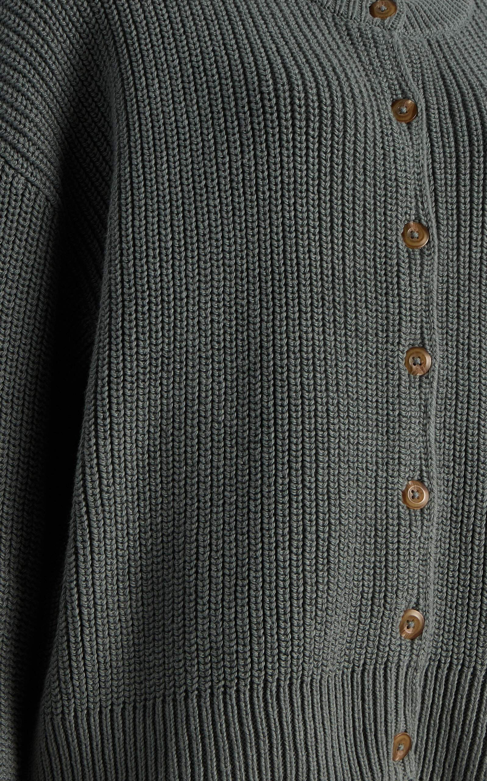 Hayes Knit Cotton Cardigan grey - 5