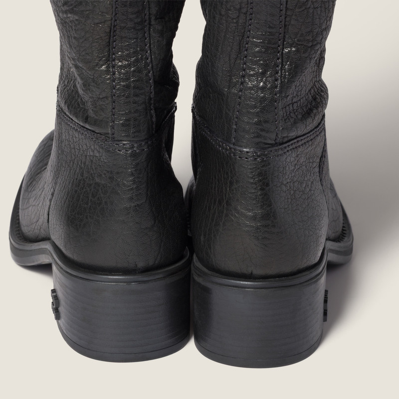 Miu Miu Leather boots outlook