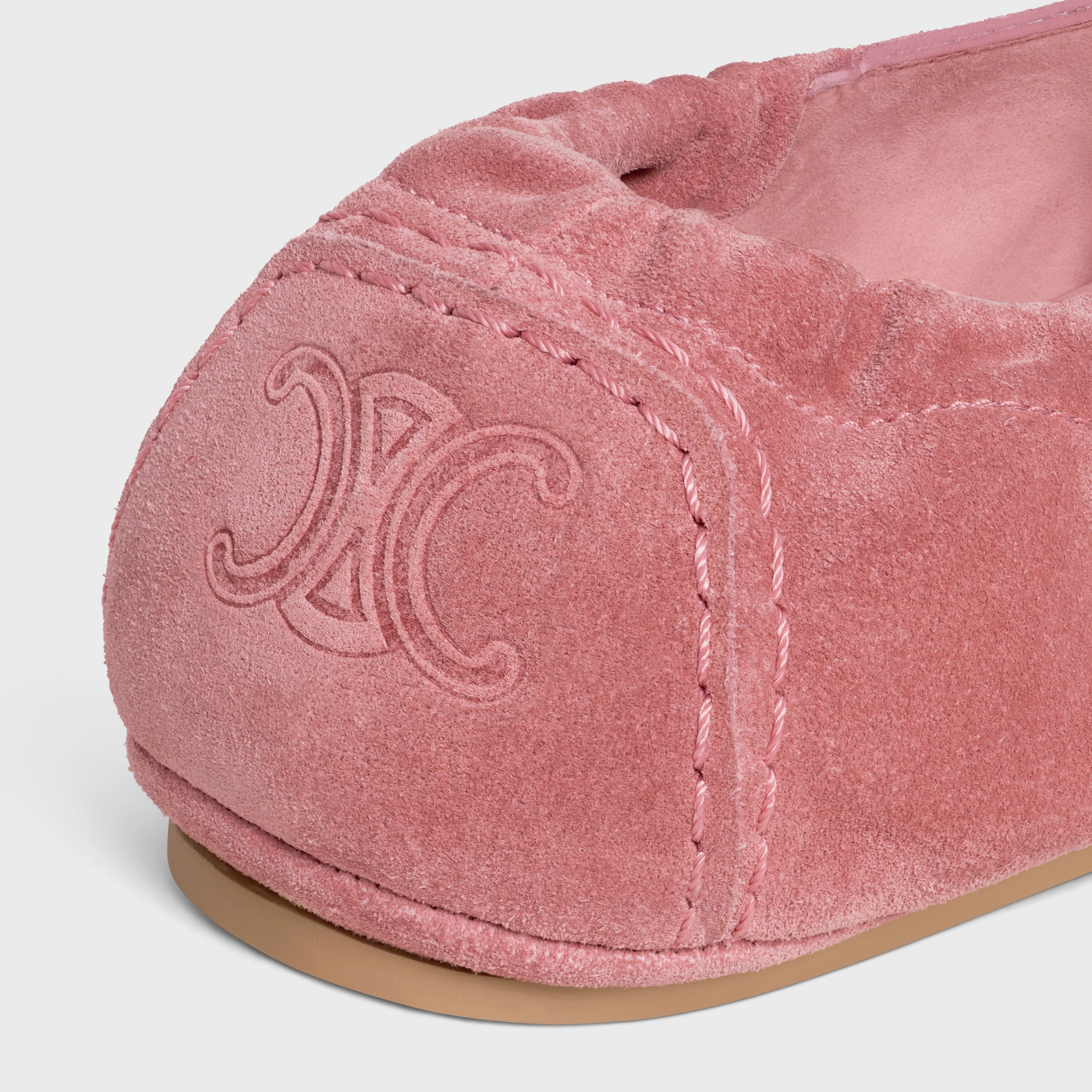 CELINE ADAM LOAFER  IN SUEDE CALFSKIN - 5