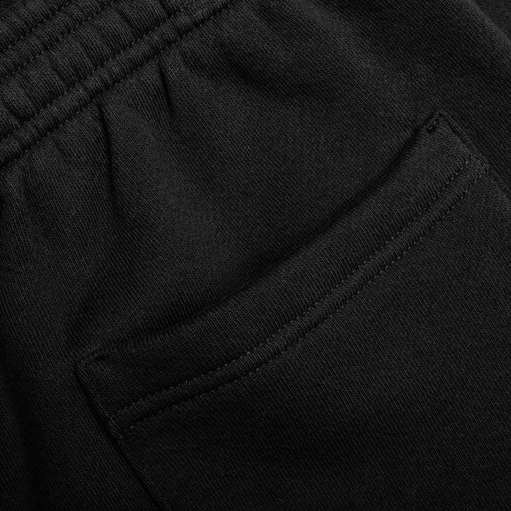 WORDMARK SWEATSHORTS - BLACK - 4
