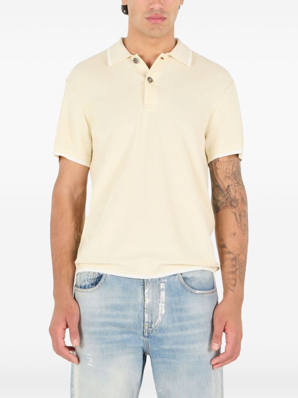 cotton polo shirt - 2