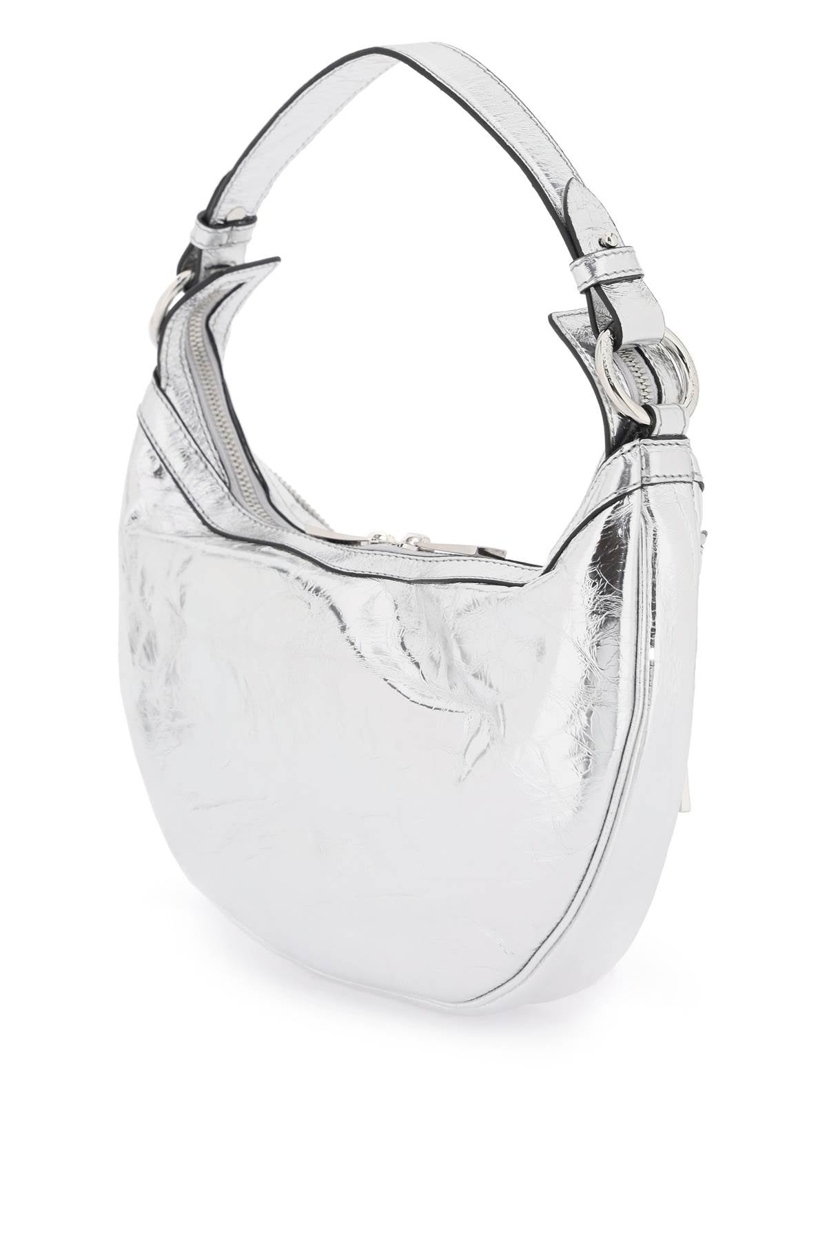 Versace Metallic Leather 'Repeat' Hobo Bag Women - 2