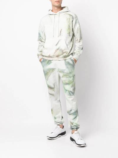 John Elliott tie-dye cotton track pants outlook