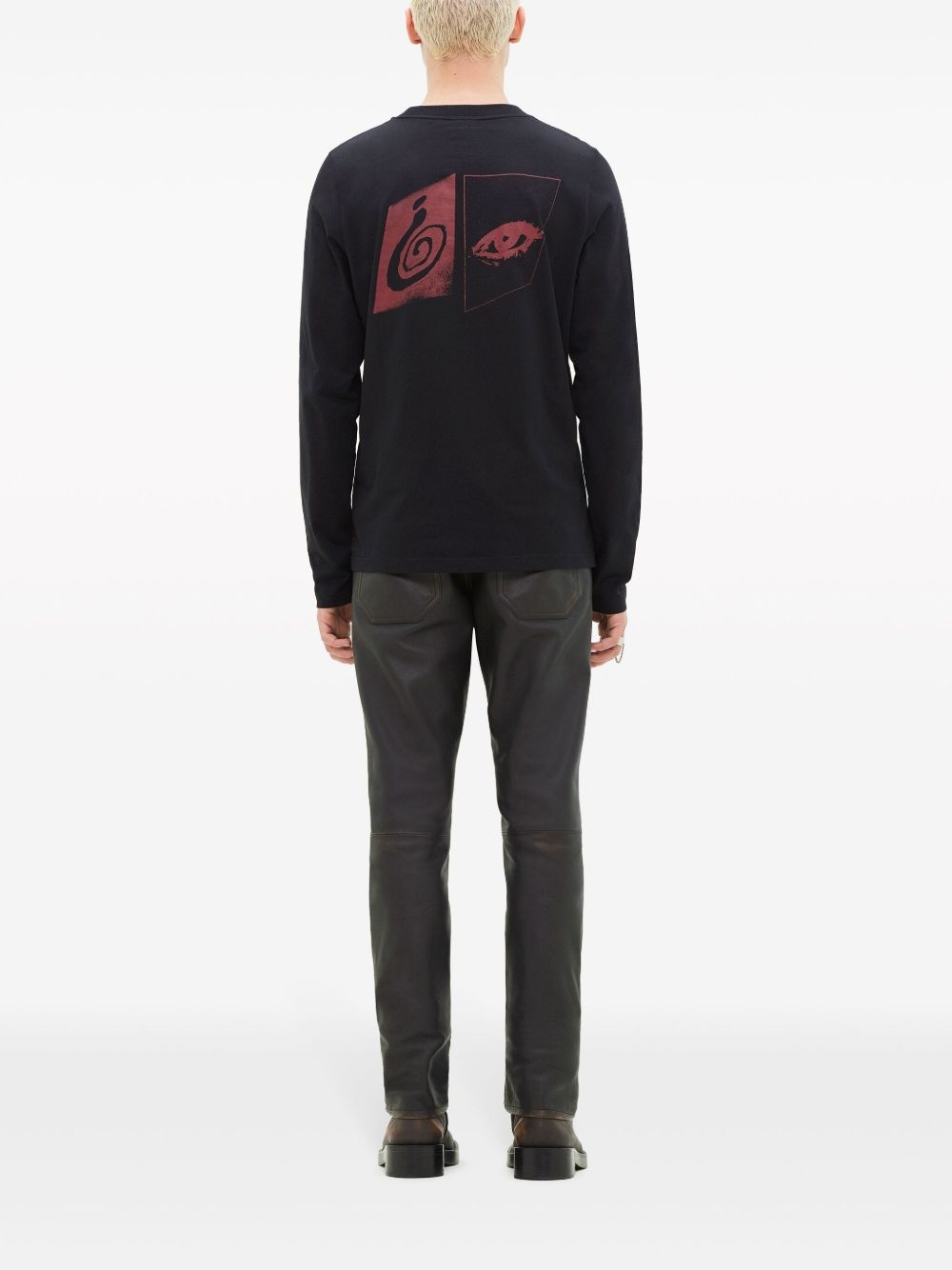 logo-appliqué sweatshirt - 4