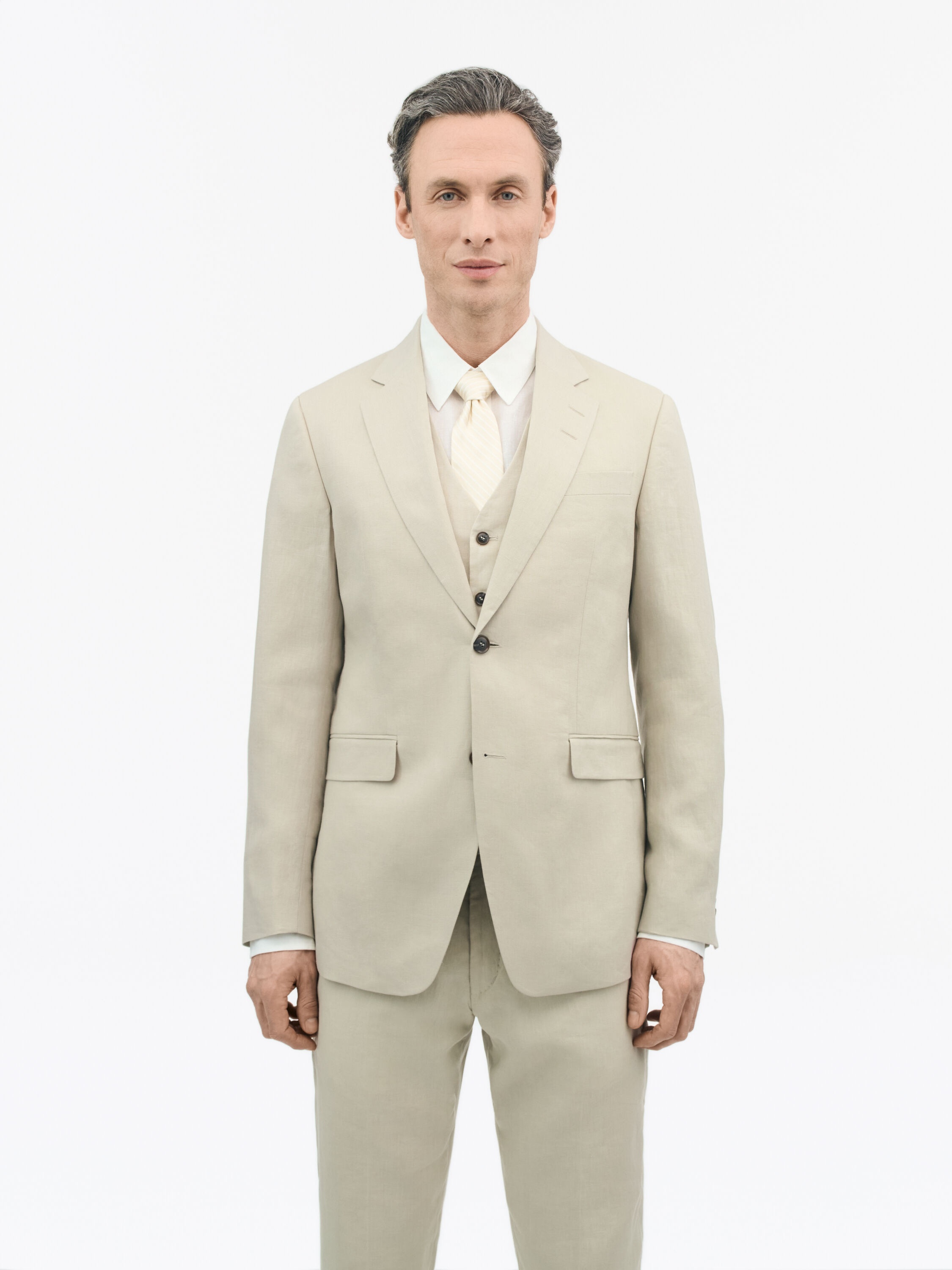 Justin Classic Linen Blazer - 4