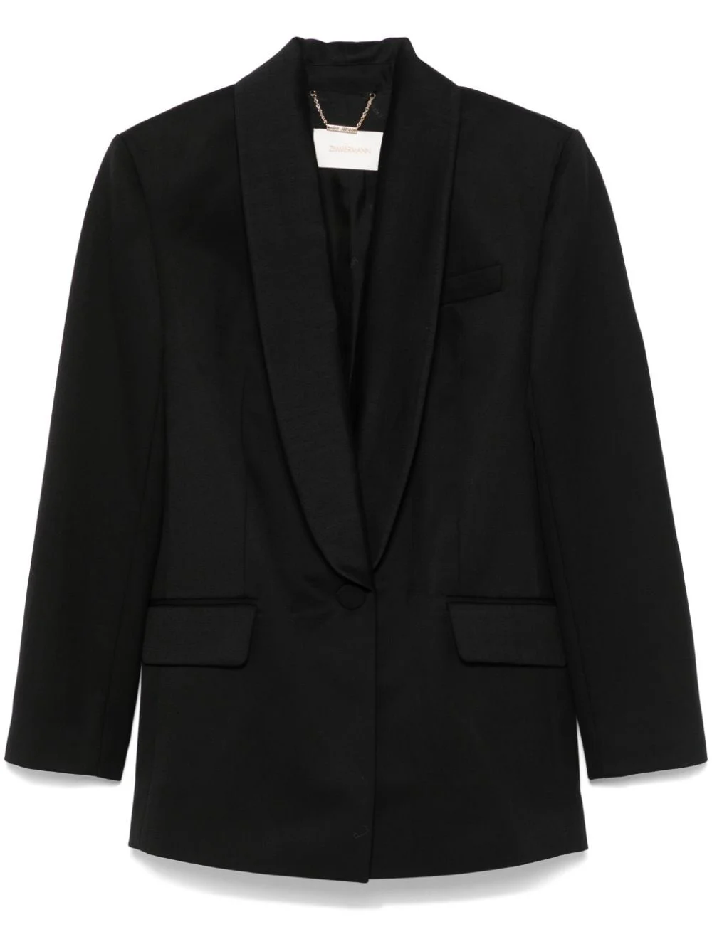 shawl tux blazer - 1
