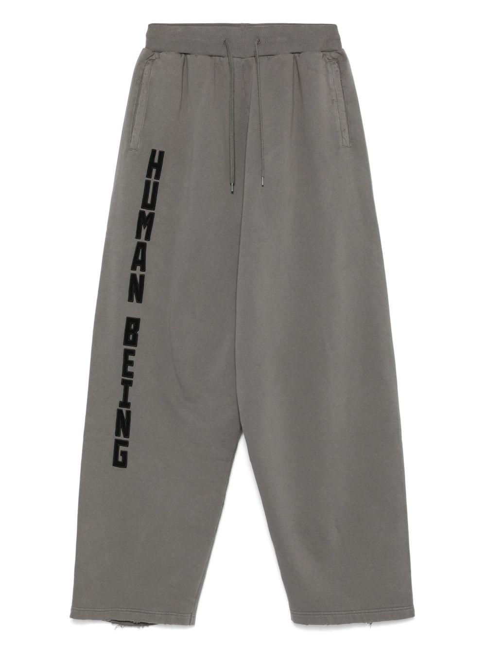 cotton track pants - 1