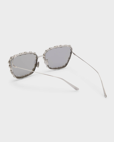 Dior MissDior B2U Crystal-Embellished Metal Butterfly Sunglasses outlook