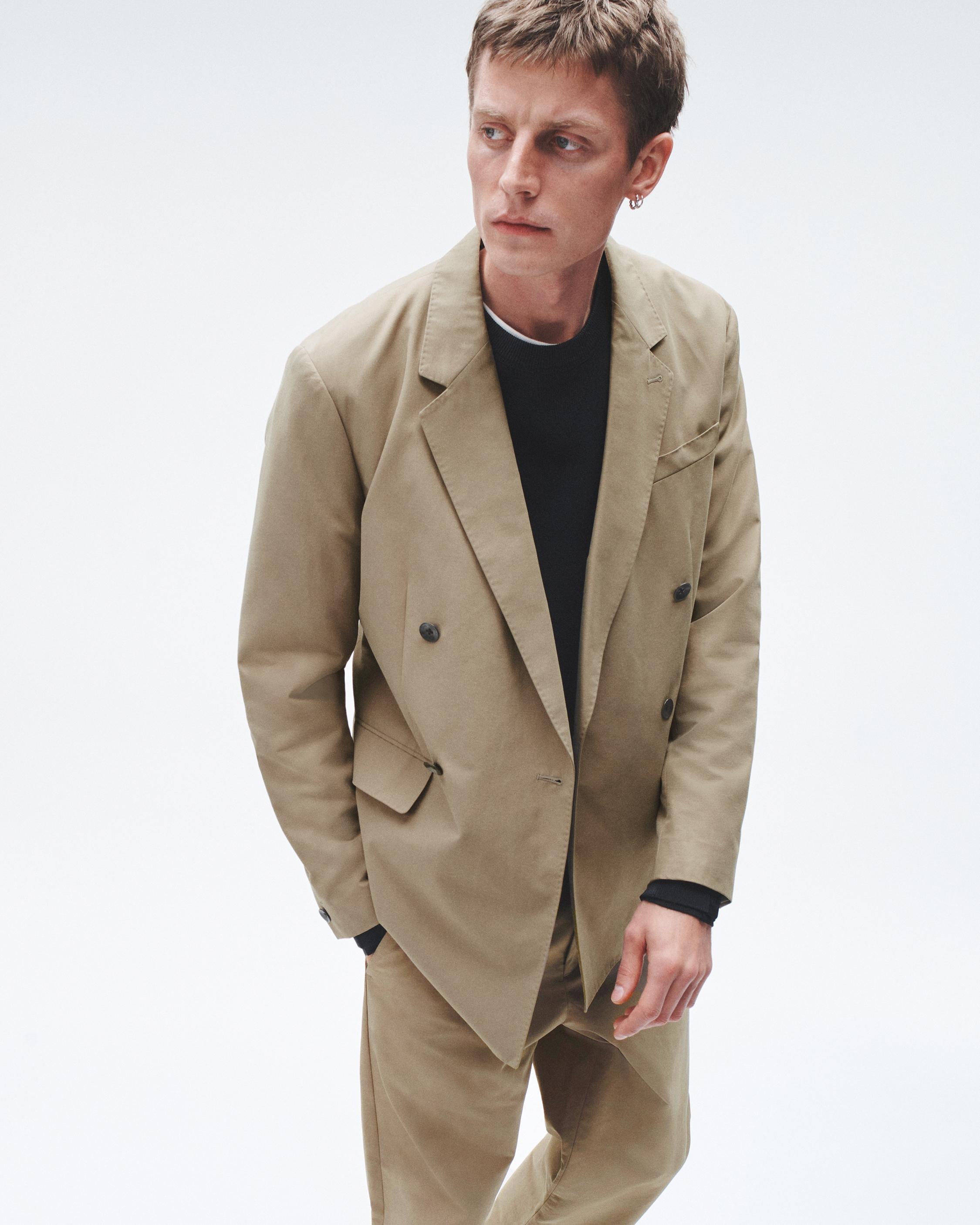 Shift Cotton Nylon Blazer
Double Breasted Relaxed Fit - 6