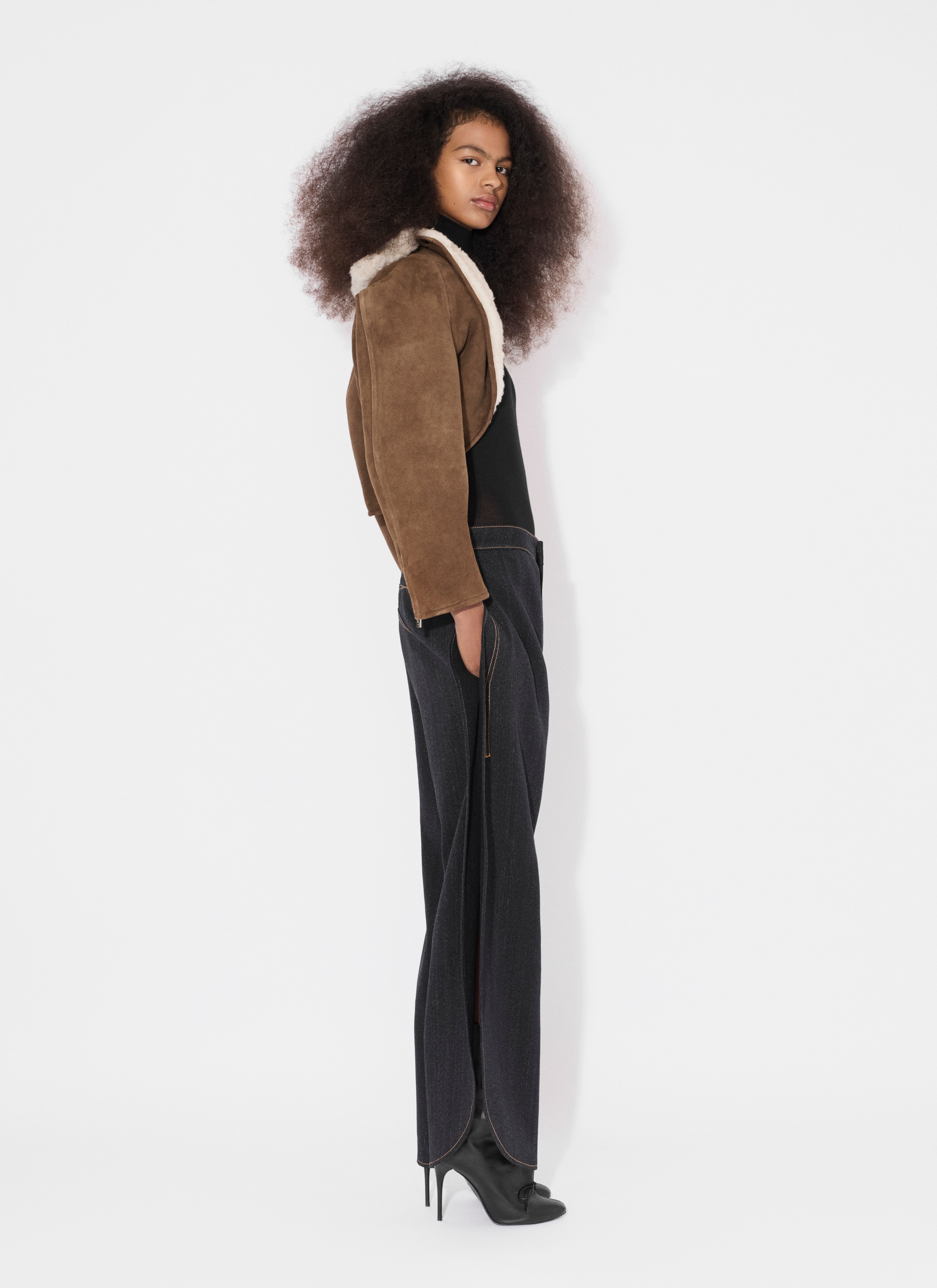 CARDI JACKET IN SHEARLING - 4