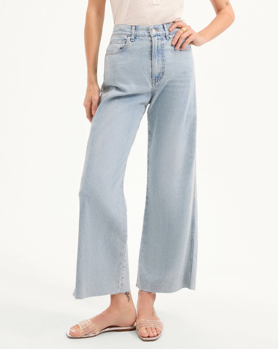 TAYLOR CROPPED WIDE-LEG JEAN - 3