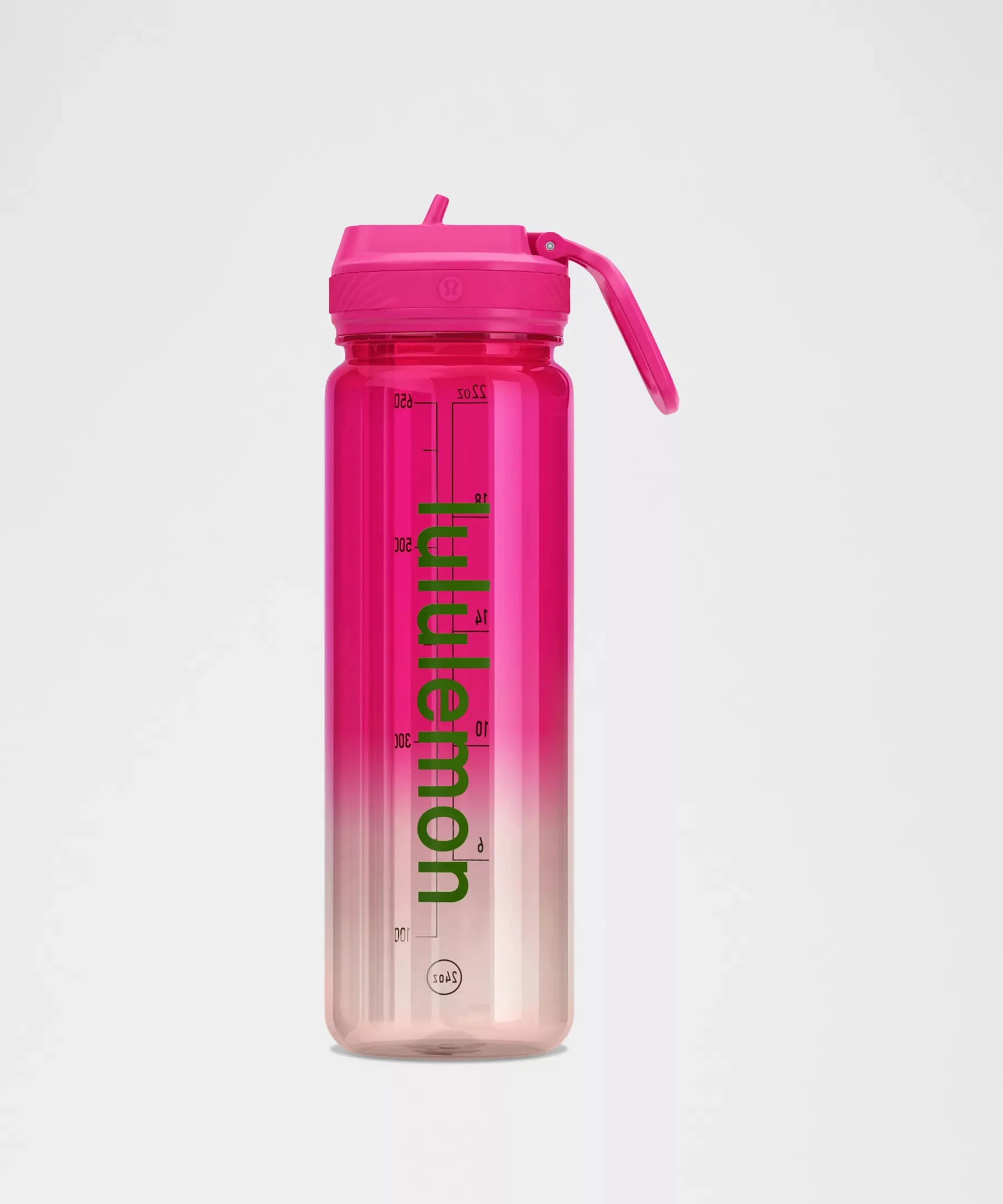 Back to Life Clear Bottle 24oz *Straw Lid - 1