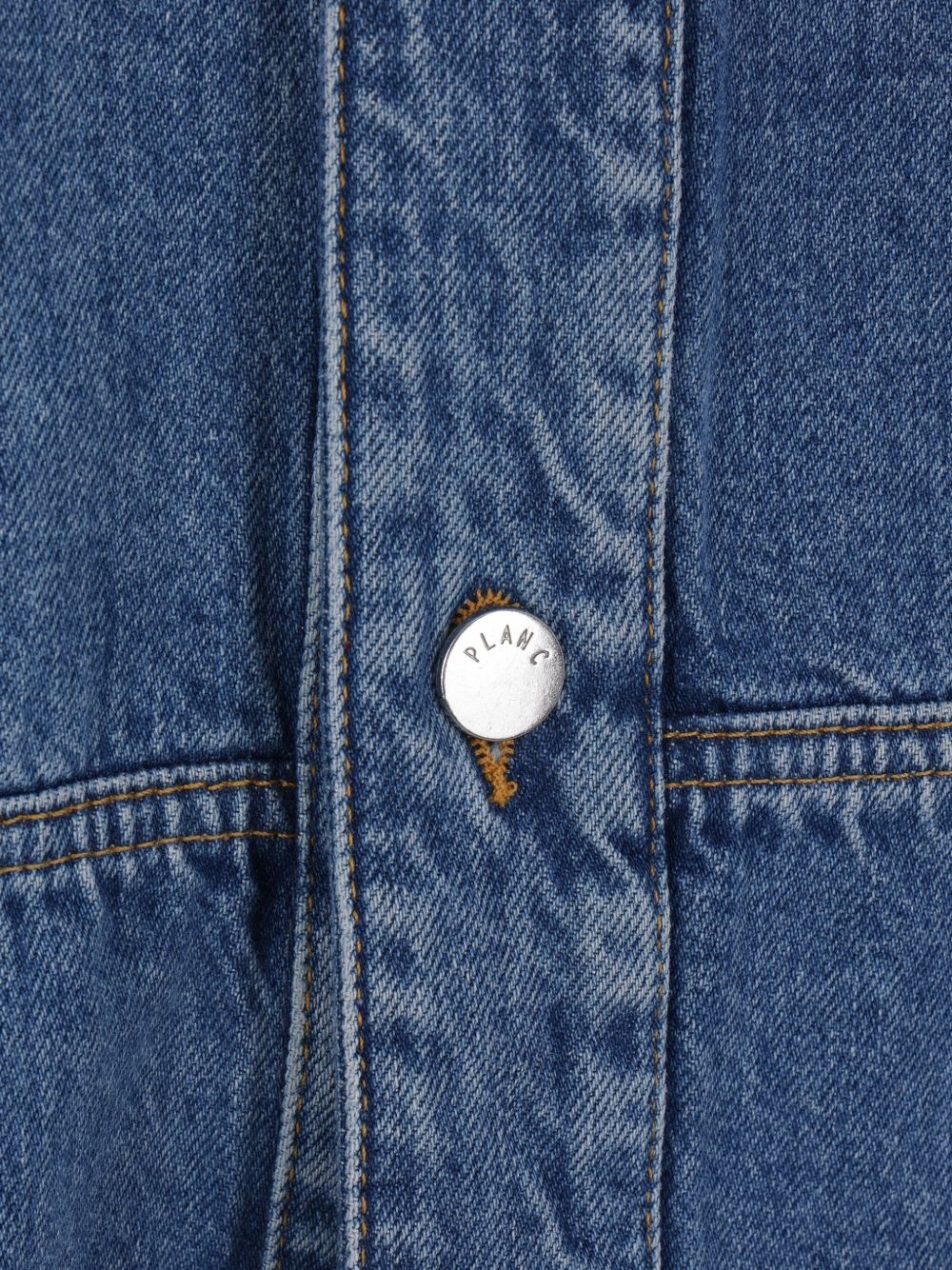 button-up denim jacket - 3
