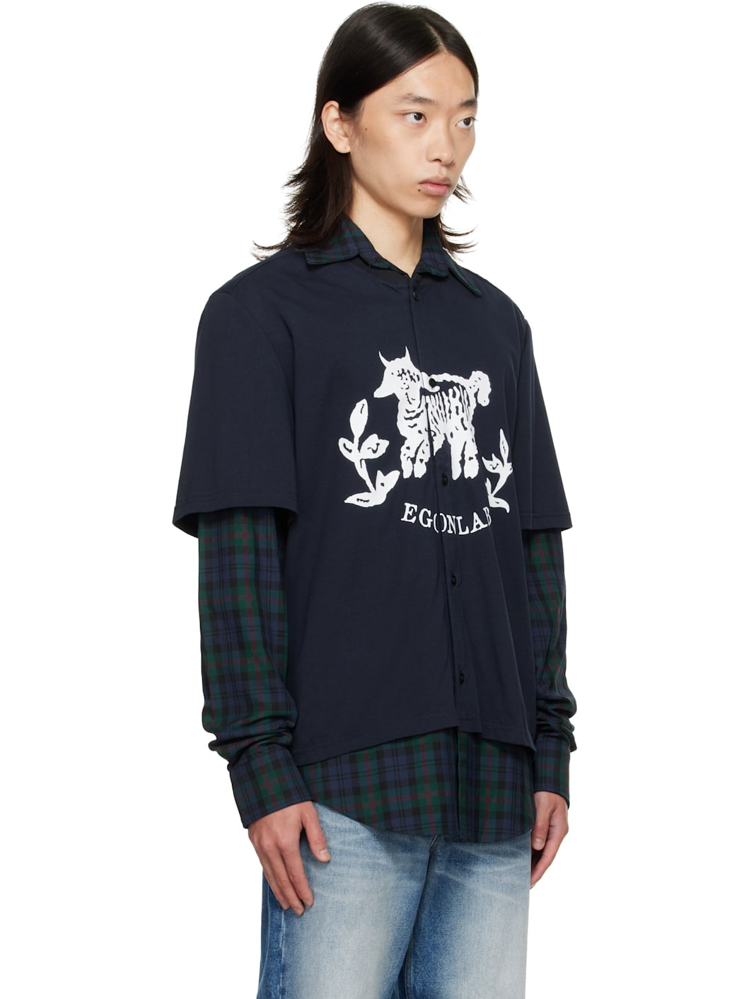 Navy Moutono Shirt - 2