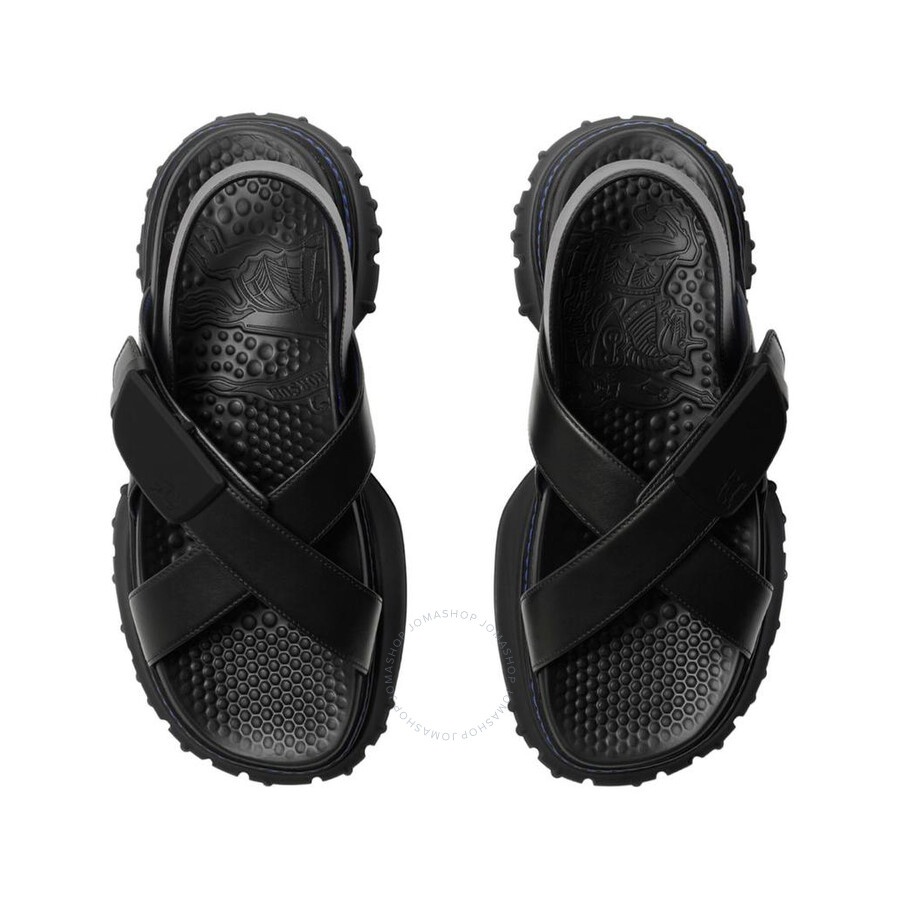 Burberry Leather Pebble Sandals - 3