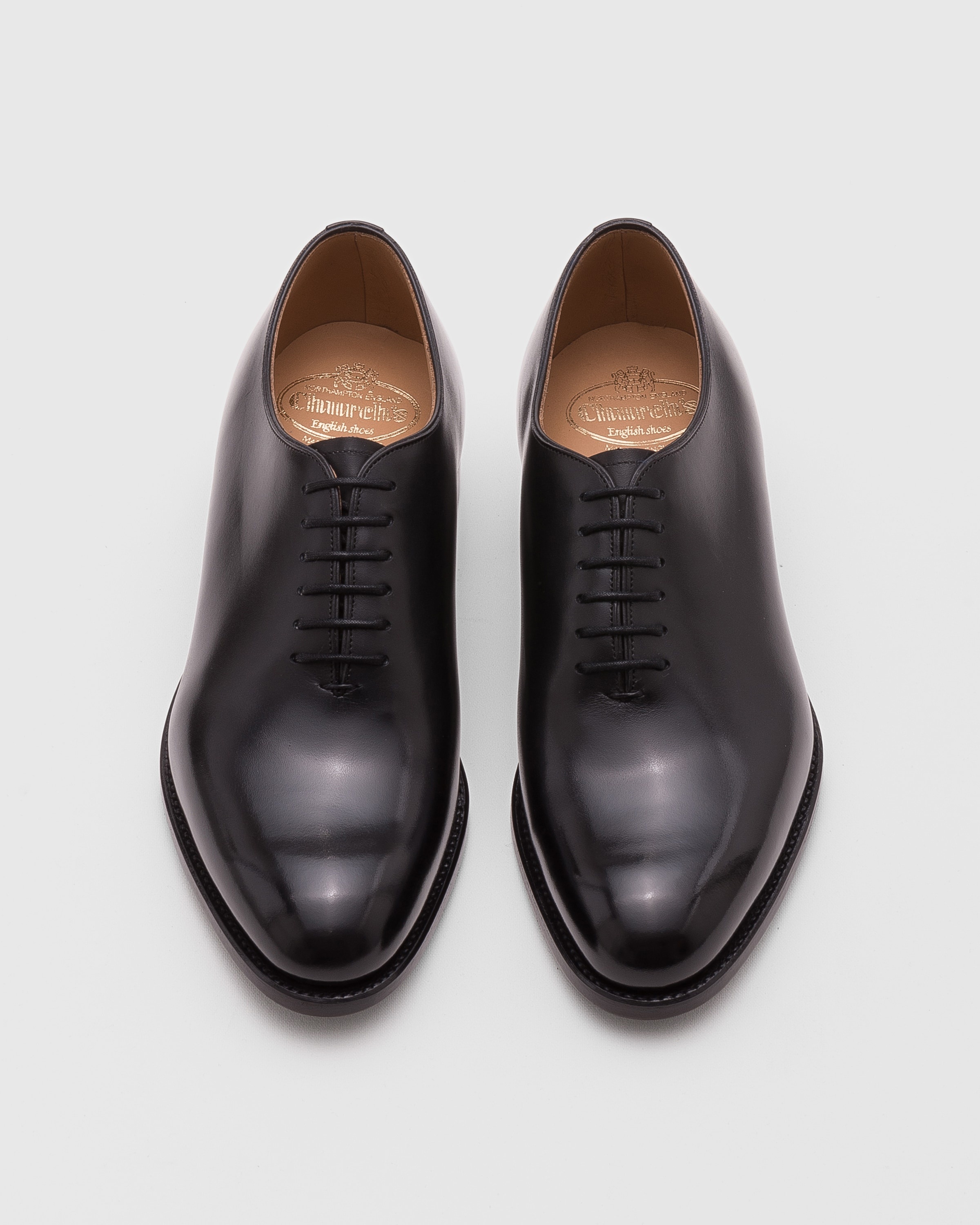 Royal Calf Leather Whole Cut Oxford - 5