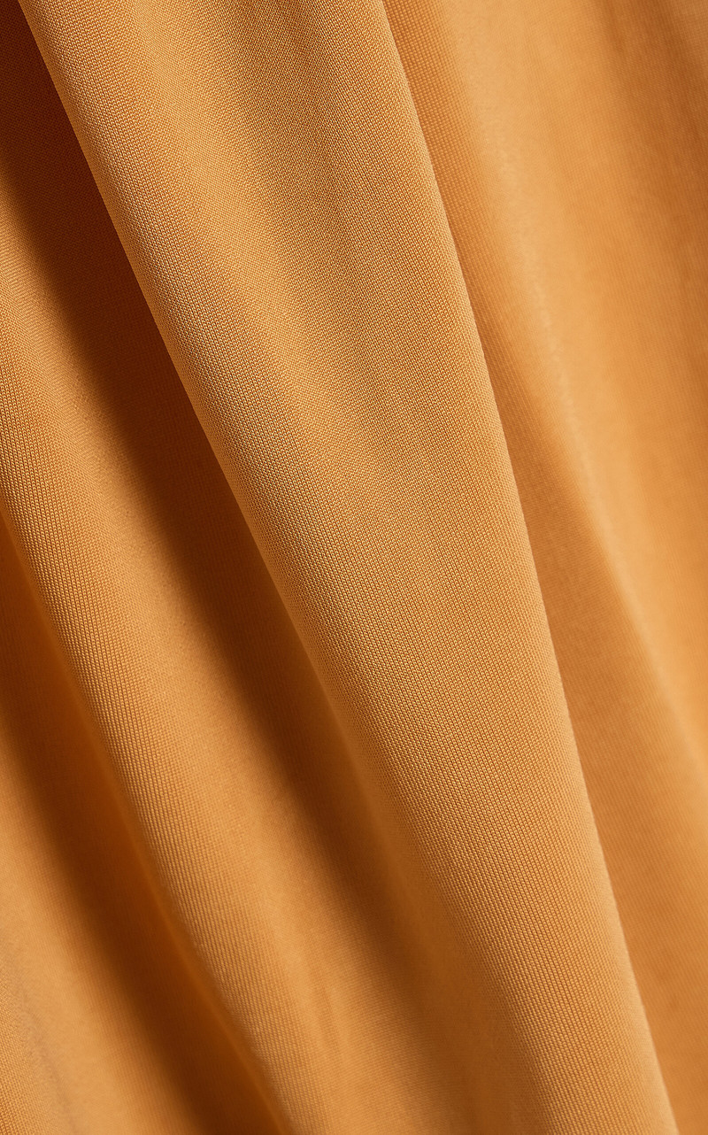 Withheld Gathered Crepe Maxi Dress 5