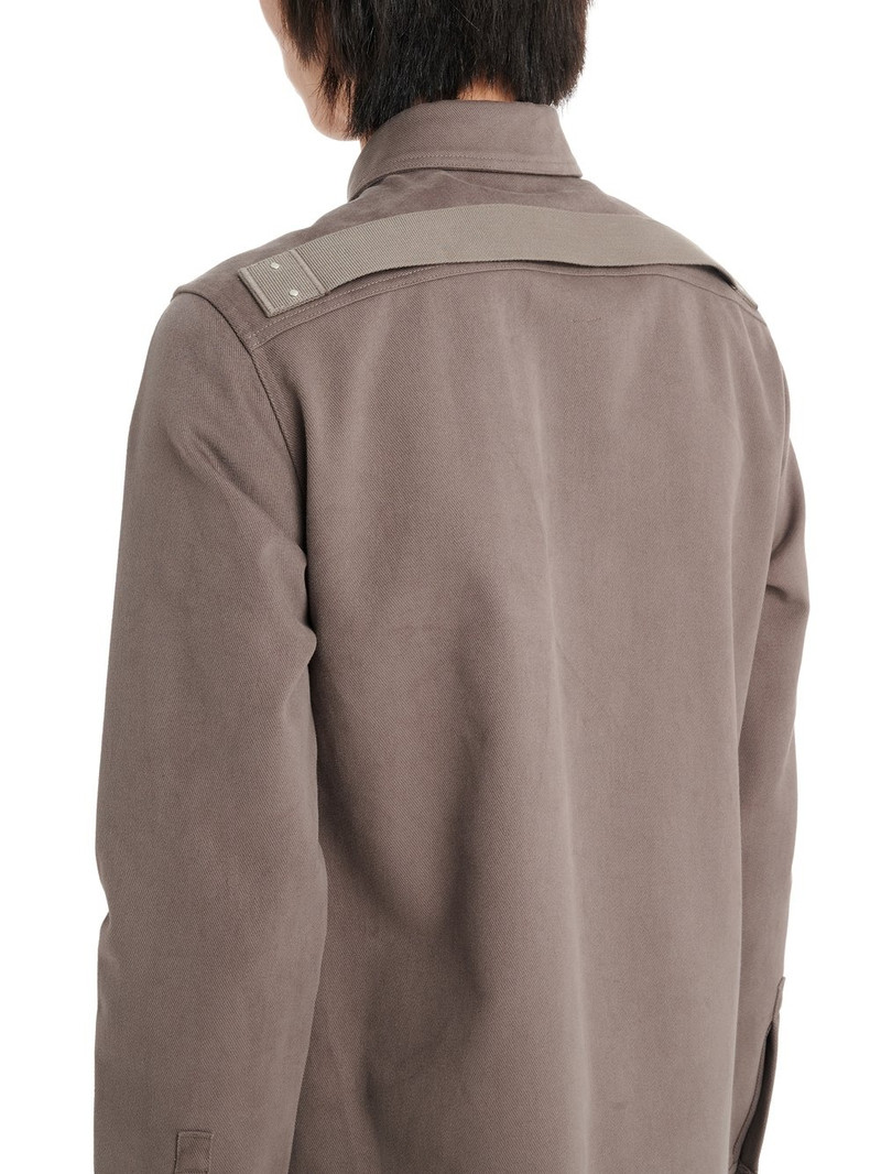 Gray Press-Stud Shirt 5