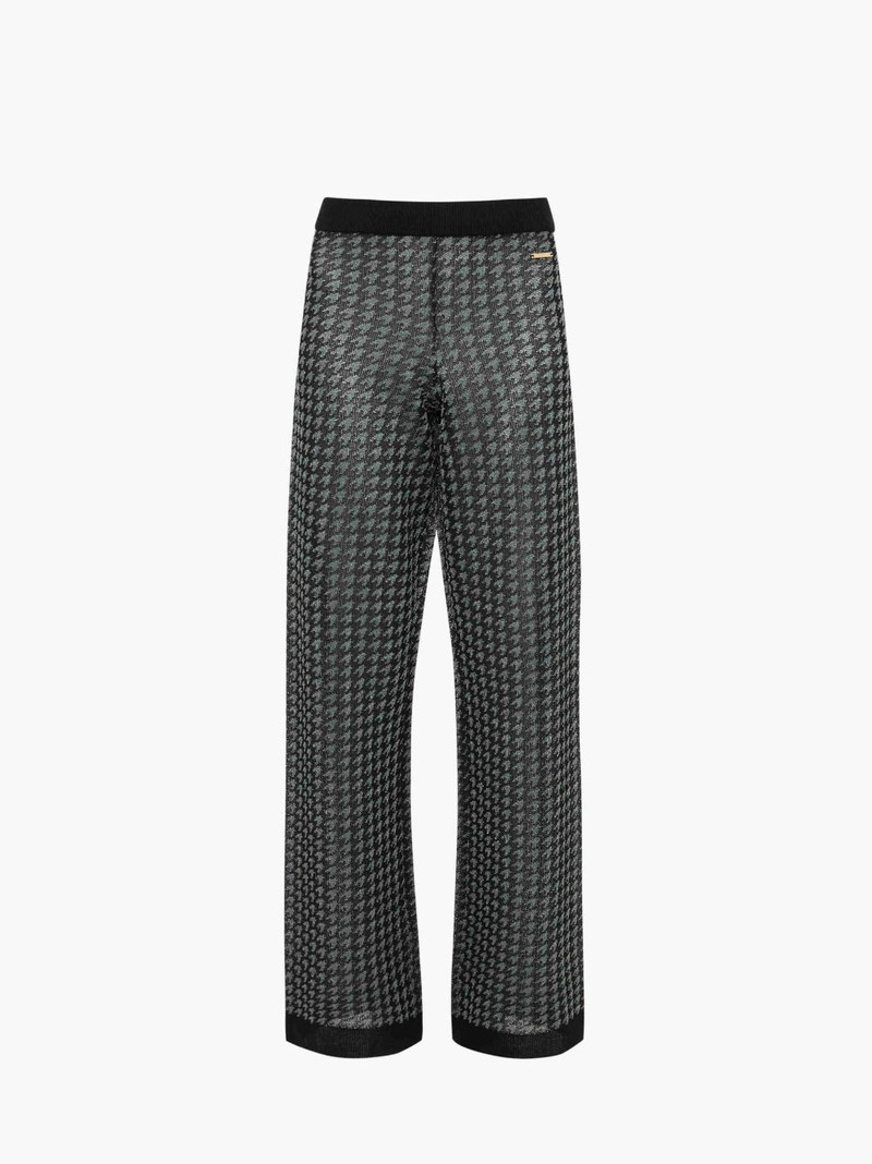 SHEER JACQUARD TROUSERS 1