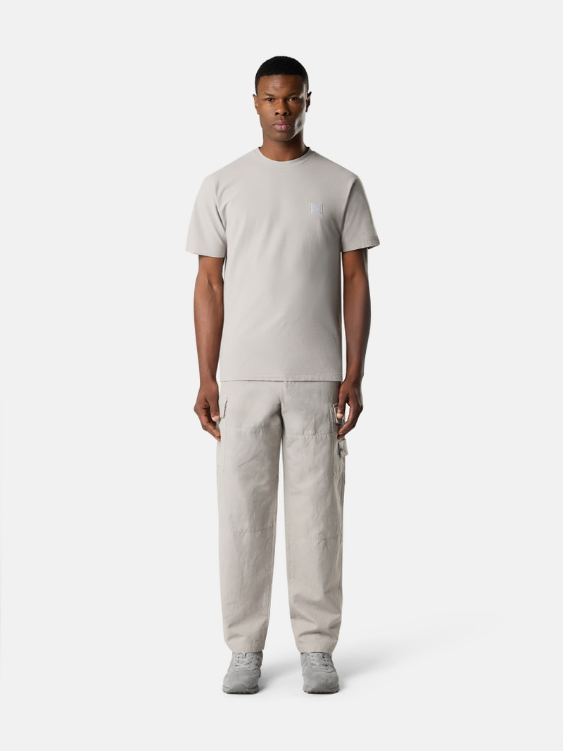 Stone Island 2100021 ORGANIC COTTON JERSEY CREPE_S.I. GHOST outlook