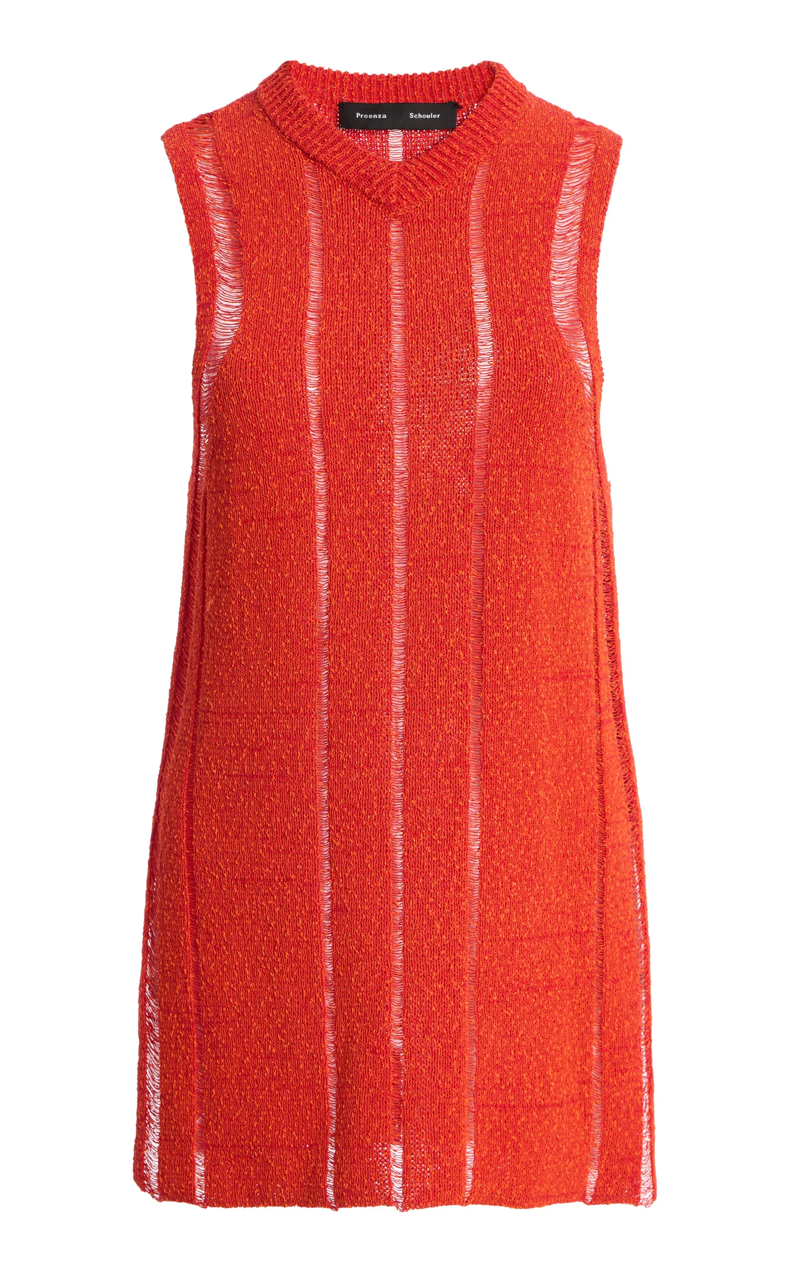Maelle Tweed Top red - 1