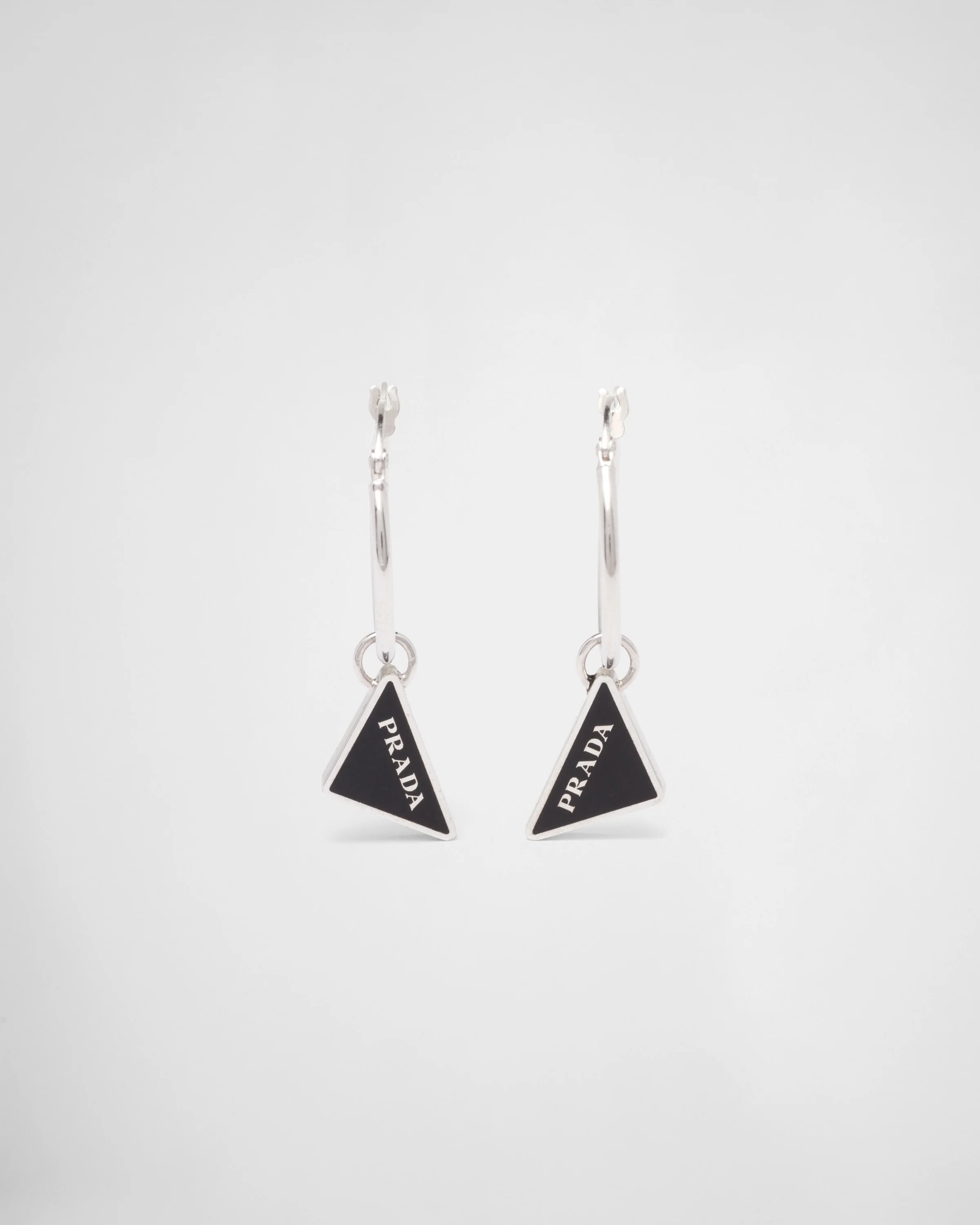 PRADA ピアス Prada Prada Symbole drop earrings | REVERSIBLE