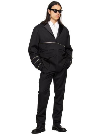 TAKAHIROMIYASHITA TheSoloist. Black Convertible Trousers outlook