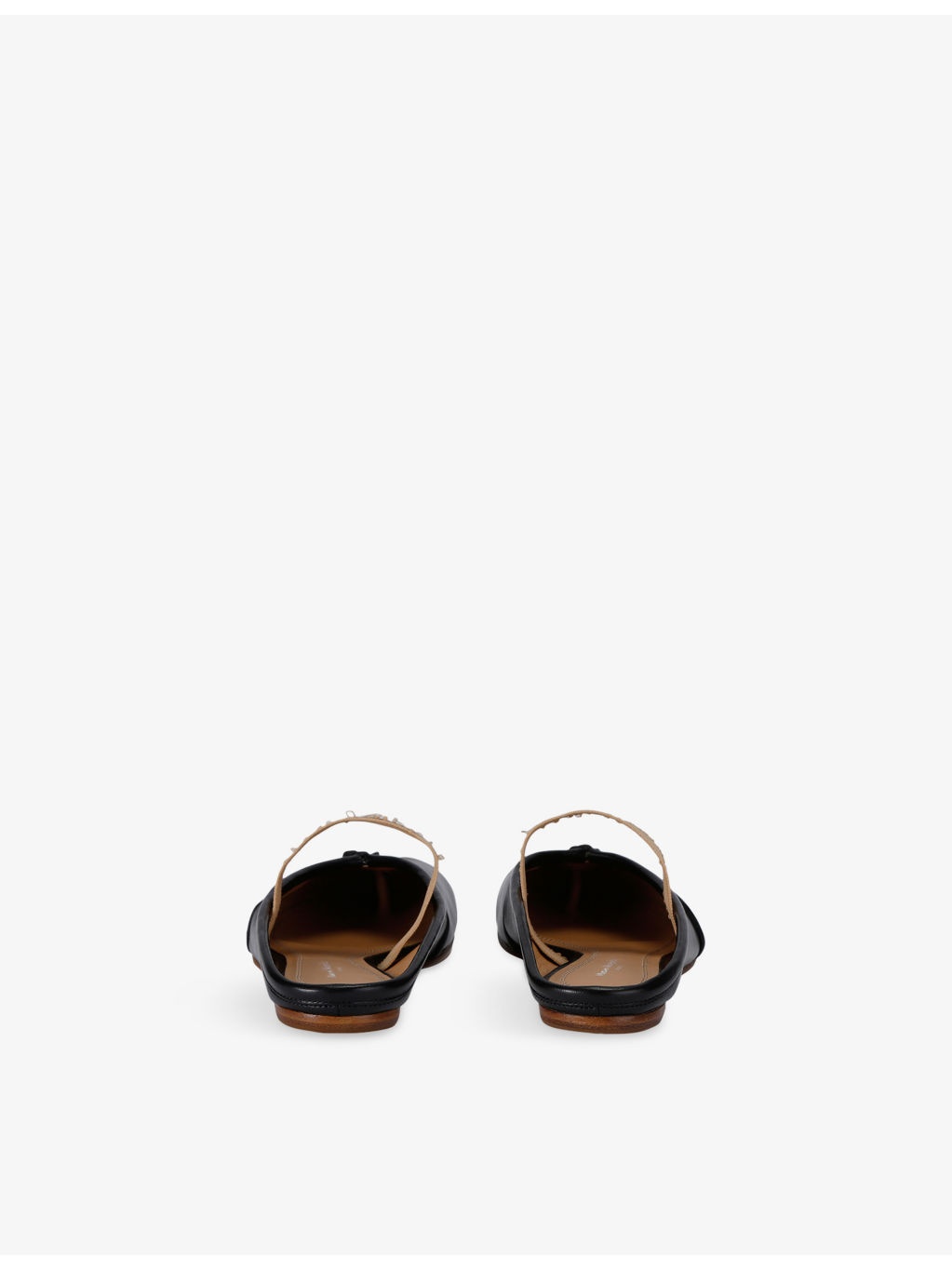 Tabi Split-Toe Band Leather Ballet Flats - 4