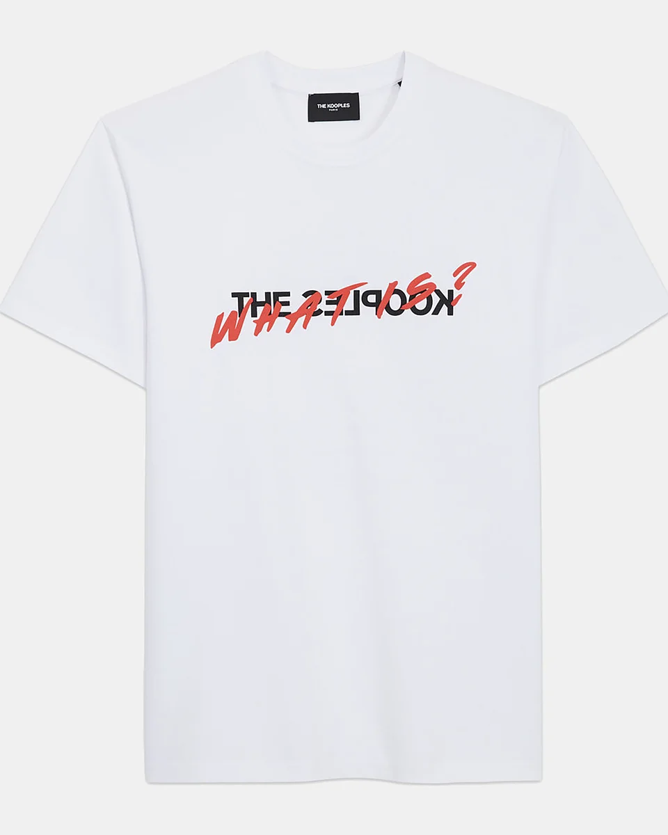WHITE WHAT IS T-SHIRT - 1